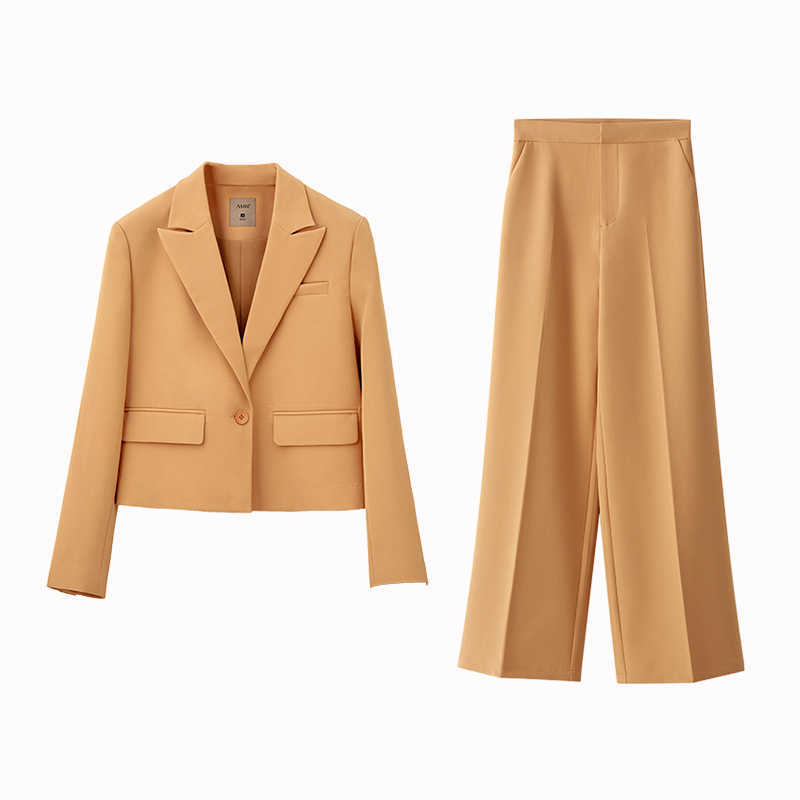 short suit, women's style, , loose, short-coat, wide-legged pants, two-piece suit. 11930322 210527
