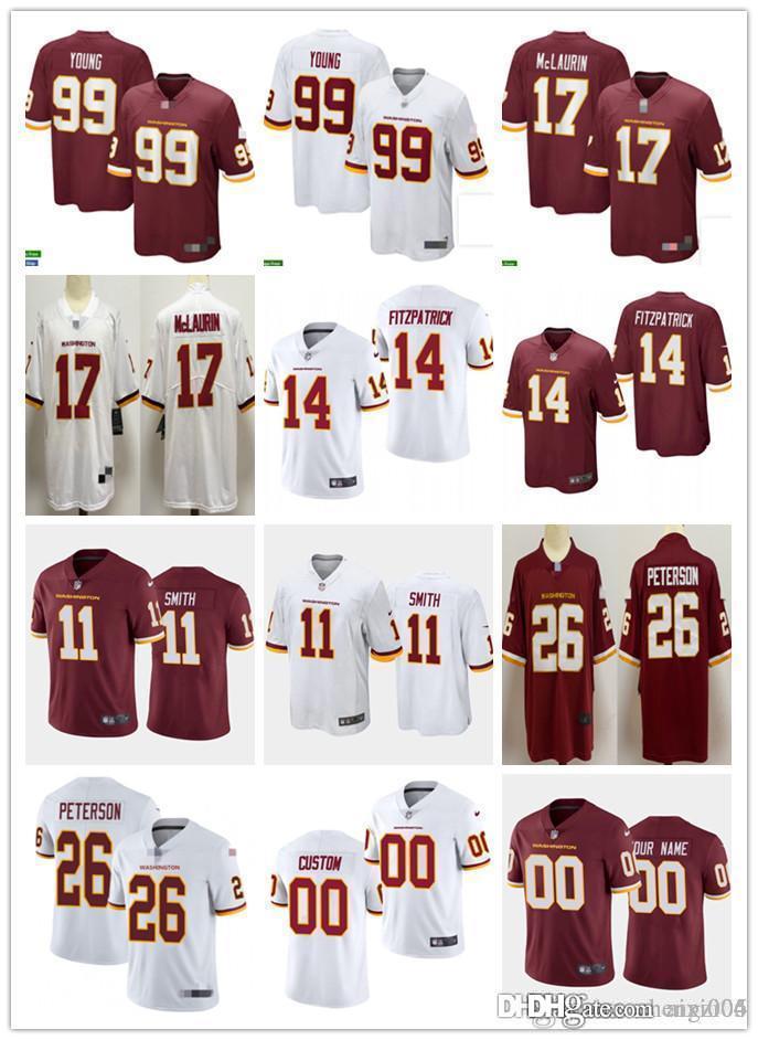 Men Women Youth WashingtonFootballTeam 99 Chase Young 17 Terry McLaurin 14 Ryan Fitzpatrick 11 Alex Smith red custom Jerseys, Black;red
Men Women Youth WashingtonFootballTeam 99 Chase Young 17 Terry McLaurin 14 Ryan Fitzpatrick 11 Alex Smith red custom Jerseys, Black;red