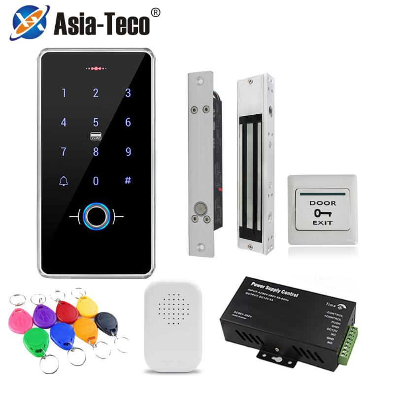 Fingerprint Access Control Standalone RFID 125KHZ Door System Kit Keypad Lock With Magnetic DC12V Power Supply 10 Keyfobs
Fingerprint Access Control Standalone RFID 125KHZ Door System Kit Keypad Lock With Magnetic DC12V Power Supply 10 Keyfobs