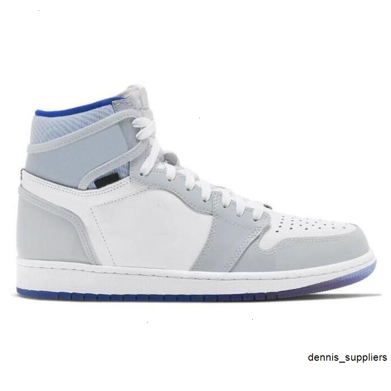 New 1 High R2T Racer Blue Basketball Shoes Men Women 1s Zoom White Grey Sports Sneakers With Box, Zoom racer blue 
New 1 High R2T Racer Blue Basketball Shoes Men Women 1s Zoom White Grey Sports Sneakers With Box, Zoom racer blue