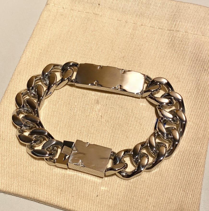 316 Stainless Steel Chain Bracelets for Men Women Nickel-Free Hypoallergenic Durable Urban Street-wear Hip Hop Link Bracelet
316 Stainless Steel Chain Bracelets for Men Women Nickel-Free Hypoallergenic Durable Urban Street-wear Hip Hop Link Bracelet