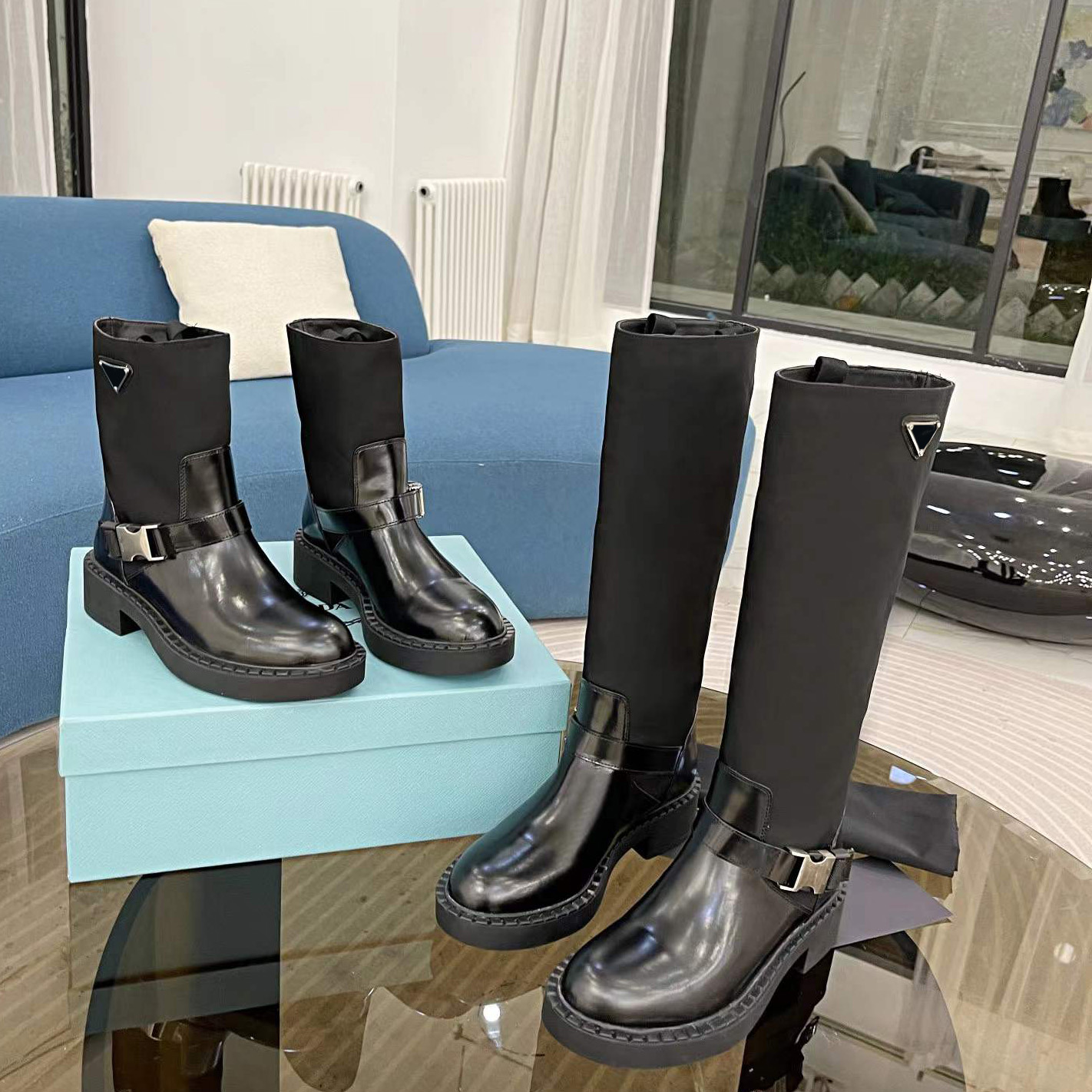 Autumn Winter Womens Designer Boots For Women's Slip-On Round Toe Ankle Boats Woman And Men Buckle Motorcycle Luxurious Ladies Brand Short Boot Mujer High Heels Shoes, Black ankle boots
Autumn Winter Womens Designer Boots For Women's Slip-On Round Toe Ankle Boats Woman And Men Buckle Motorcycle Luxurious Ladies Brand Short Boot Mujer High Heels Shoes, Black ankle boots