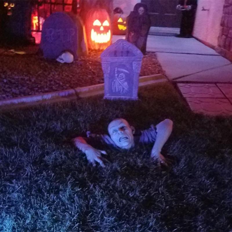 Garden Decorations Sculpture Decoration Zombie Of Montclaire Moors Statue Terror Lifelike Ornament For Decorating De Jardin5184899