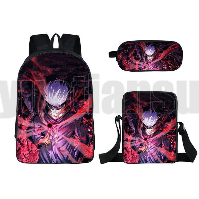 Backpack Mochila Jujutsu Kaisen Men Zipper Rucksacks Notebook Shoulder Bag Schoolbag Pencil Case Sac A Dos Women Travelbags, A73
Backpack Mochila Jujutsu Kaisen Men Zipper Rucksacks Notebook Shoulder Bag Schoolbag Pencil Case Sac A Dos Women Travelbags, A73