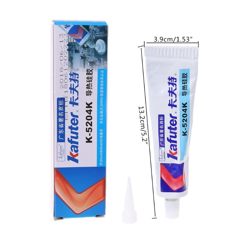 Thermal Guided Silicons Lijm Grease Glues Lijm Rubber for Cpu