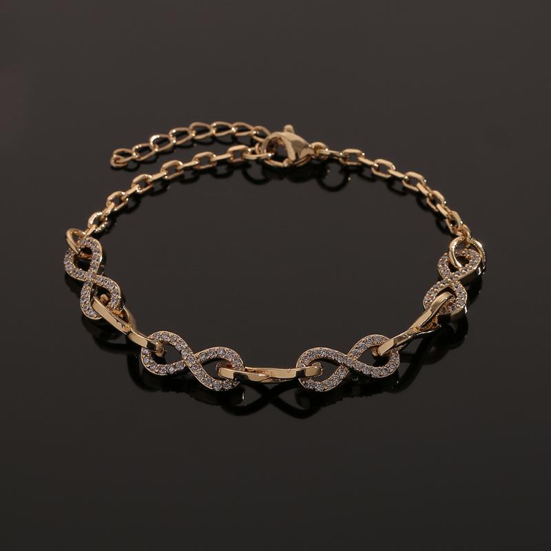 Link, Chain Fashion Jewelry 8 Shape Geometry Bracelet Ladies Small And Unique Design Year Gift, Black
Link, Chain Fashion Jewelry 8 Shape Geometry Bracelet Ladies Small And Unique Design Year Gift, Black