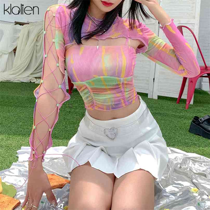 KLALIEN sexy fashion hollow out female wo piece se shir spring summer casual high sree colorful slim wild shir women 210720, Multi
KLALIEN sexy fashion hollow out female wo piece se shir spring summer casual high sree colorful slim wild shir women 210720, Multi