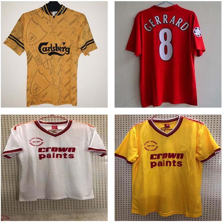 DALGLISH Retro Soccer Jerseys Gerrard 2005 Smicer Alonso 10 11 Football 82 89 91 Maillot 85 86 Kuyt Keane 08 09 SUAREZ, Black;yellow
DALGLISH Retro Soccer Jerseys Gerrard 2005 Smicer Alonso 10 11 Football 82 89 91 Maillot 85 86 Kuyt Keane 08 09 SUAREZ, Black;yellow