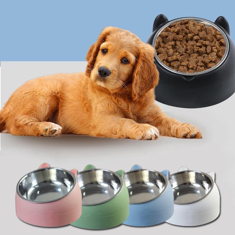 Cat Bowls & Feeders Pet Stainless Steel Bowl 15° Oblique Mouth Protection Cervical Spine 400ml Food Rollover Prevention
Cat Bowls & Feeders Pet Stainless Steel Bowl 15° Oblique Mouth Protection Cervical Spine 400ml Food Rollover Prevention