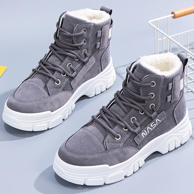Boots Women Fashion Ankle For Winter Warm Snow Round Toe Ladies Shoes Thick Bottom Causal Sneakers, G05 gray
Boots Women Fashion Ankle For Winter Warm Snow Round Toe Ladies Shoes Thick Bottom Causal Sneakers, G05 gray