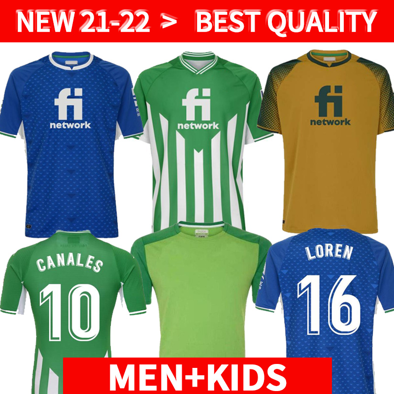 MAN + KIDS 21 22 REAL Betis soccer Jerseys JOAQUIN Loren 2021 2022 Football Shirts BOUDEBOUZ BARTRA home away 3rd 4TH Training suit Commemor, Black;yellow
MAN + KIDS 21 22 REAL Betis soccer Jerseys JOAQUIN Loren 2021 2022 Football Shirts BOUDEBOUZ BARTRA home away 3rd 4TH Training suit Commemor, Black;yellow