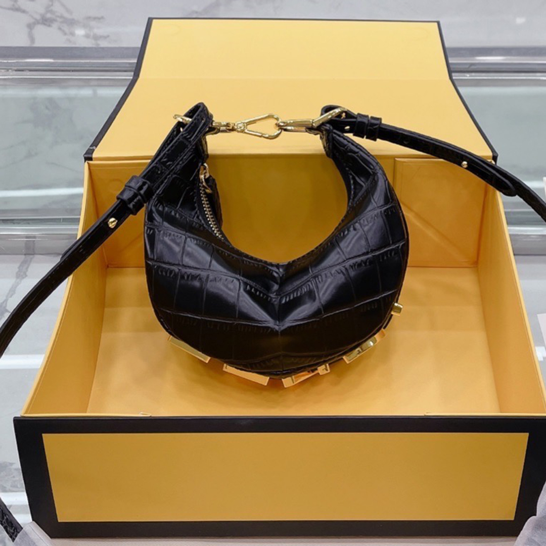 Designer Women Nano Graphy Hobo Clutch Bag Italy Roma Brand Mini Half Moon Crossbody Handbags Lady Alligator Leather Saddle Shoulder Handbag Luxurys Designers Bags, Black alligator
Designer Women Nano Graphy Hobo Clutch Bag Italy Roma Brand Mini Half Moon Crossbody Handbags Lady Alligator Leather Saddle Shoulder Handbag Luxurys Designers Bags, Black alligator