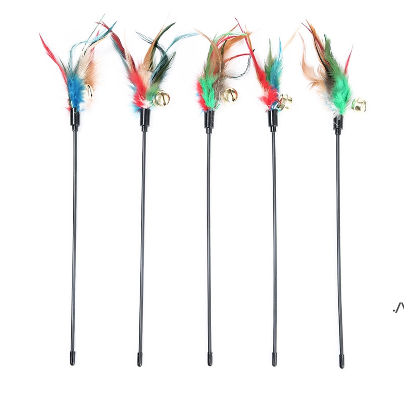 Cat Toys Feather Wand Kitten Cat Teaser Turkey Feather Interactive Stick Toy Wire Chaser Wand Toy Random Color LLD11635
Cat Toys Feather Wand Kitten Cat Teaser Turkey Feather Interactive Stick Toy Wire Chaser Wand Toy Random Color LLD11635