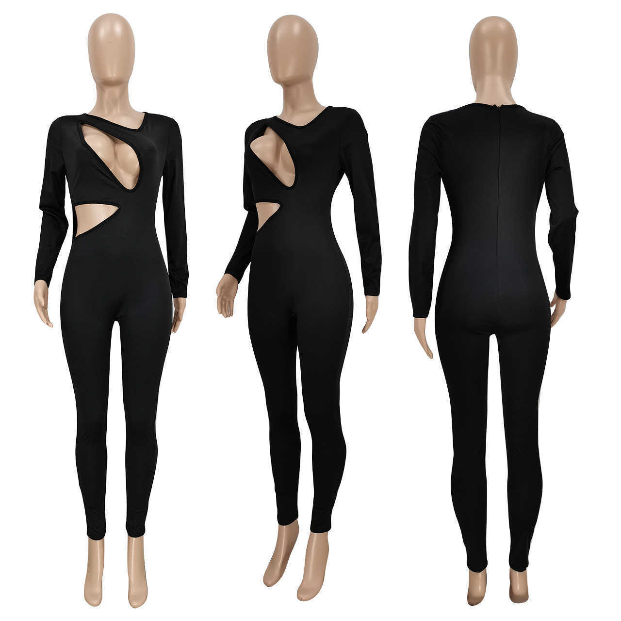 Designers Women Clothes jumpsuits 2023 sexy fashion solid color open waist Jumpsuit women's wear amp rompers