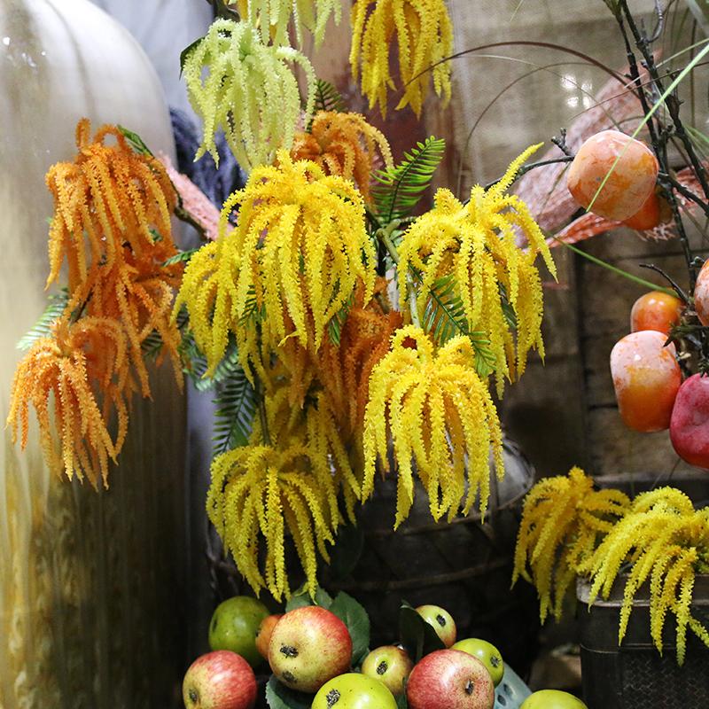 Decorative Flowers & Wreaths Flower Arrangem Stamen Wedding Home Decor Accessories For Christmas Year Fake Needlework Diy Wreath Gifts Artif, Orange 
Decorative Flowers & Wreaths Flower Arrangem Stamen Wedding Home Decor Accessories For Christmas Year Fake Needlework Diy Wreath Gifts Artif, Orange