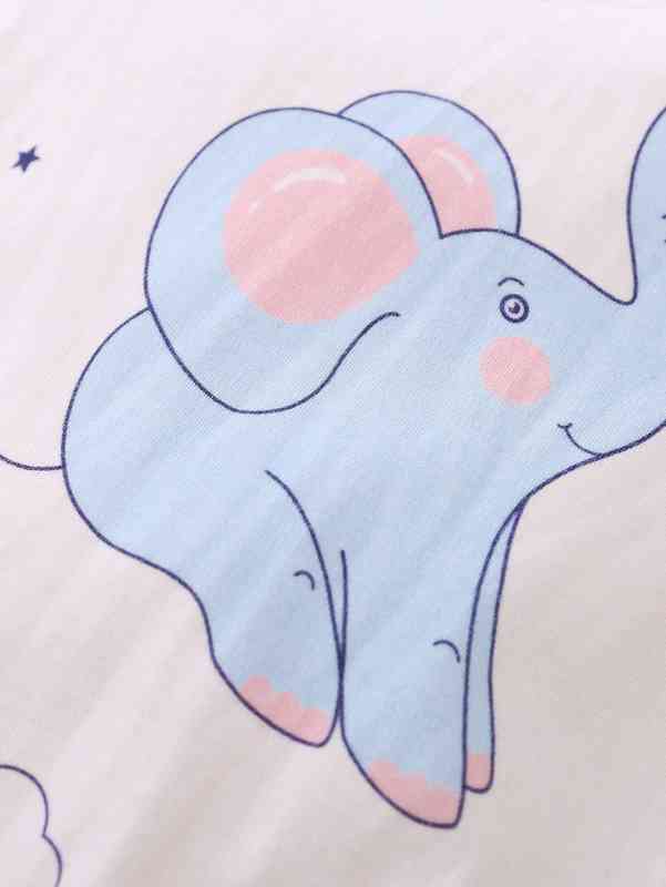 Yierying Baby Girl Cartoon Graphic Jumpsuit SHE