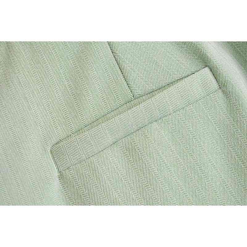 fashion women long pants autumn loose casual ladies elegant female trousers green girls zippers 210430