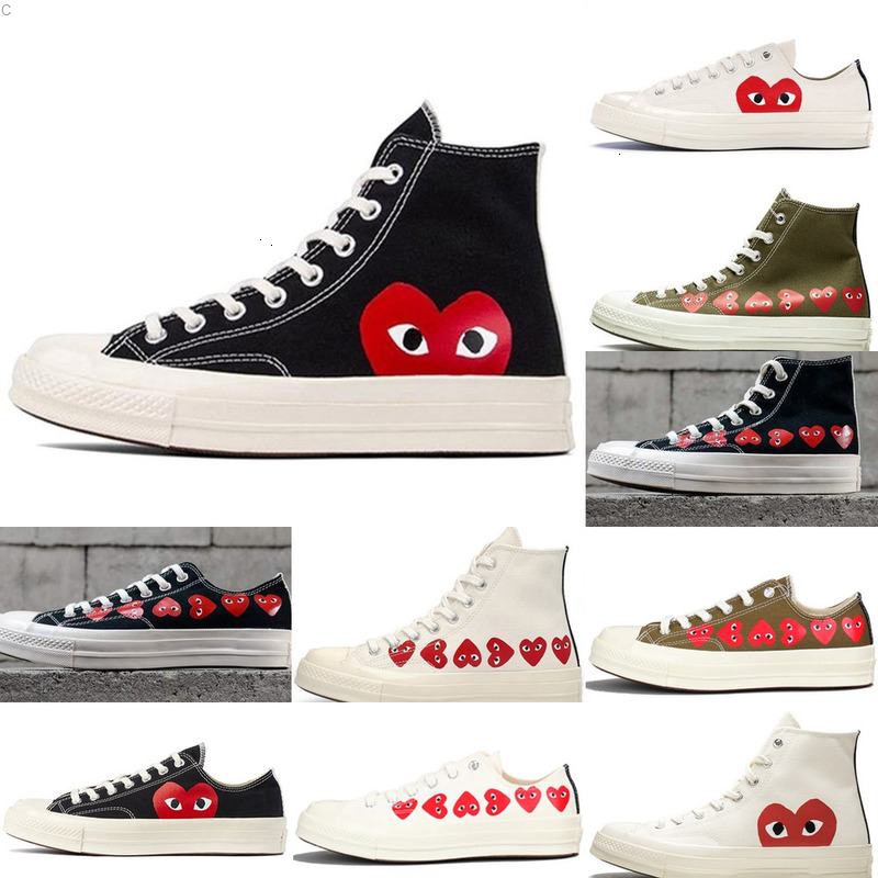 03 1970s White Skate Originals Classic 1970 Canvas Shoes Jointly Name CDG Play Big Eyes Non-Skid Sports Casual
03 1970s White Skate Originals Classic 1970 Canvas Shoes Jointly Name CDG Play Big Eyes Non-Skid Sports Casual