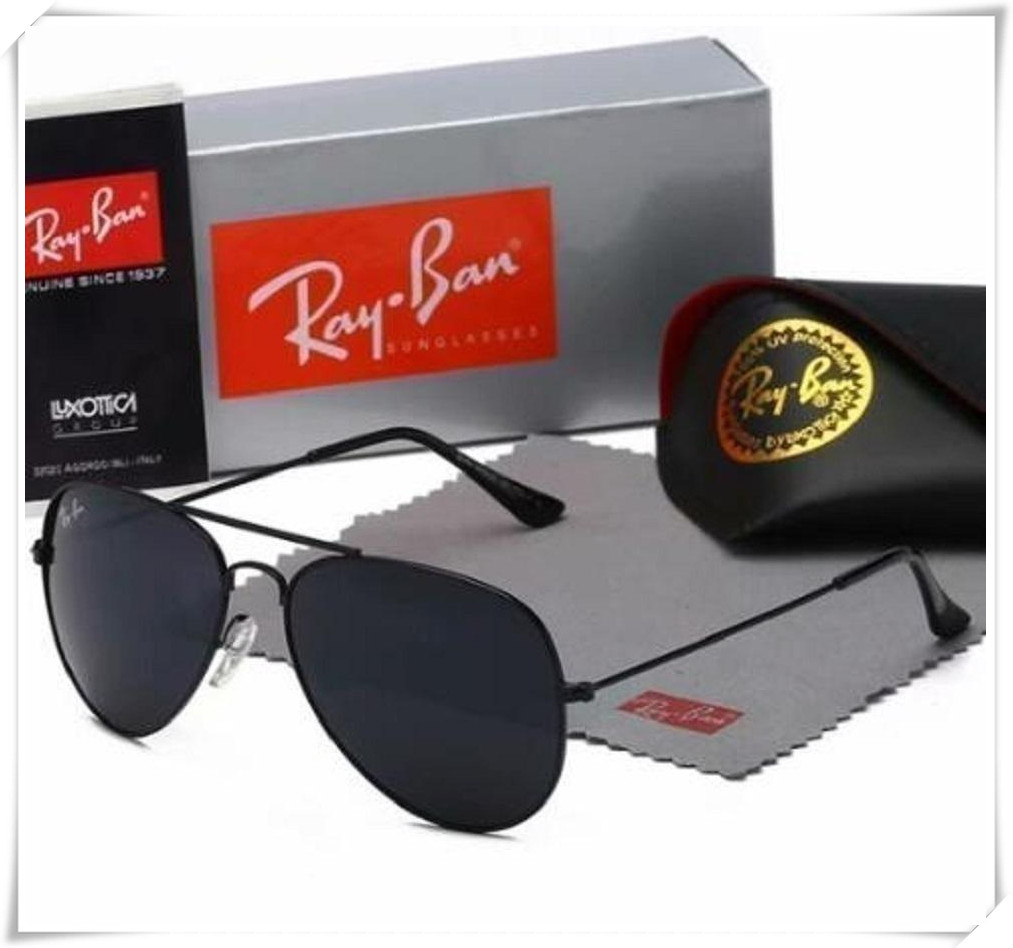 High Quality Ray Men Women Sunglasses Vintage Pilot Brand Sun Glasses Band UV400 Bans Ben With Box and Case 3025, White;black
High Quality Ray Men Women Sunglasses Vintage Pilot Brand Sun Glasses Band UV400 Bans Ben With Box and Case 3025, White;black