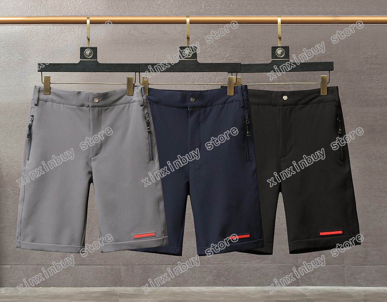 21ss Mens designer Beach short pants Triangle label Men Pant Double letter Casual letters Trousers black
21ss Mens designer Beach short pants Triangle label Men Pant Double letter Casual letters Trousers black