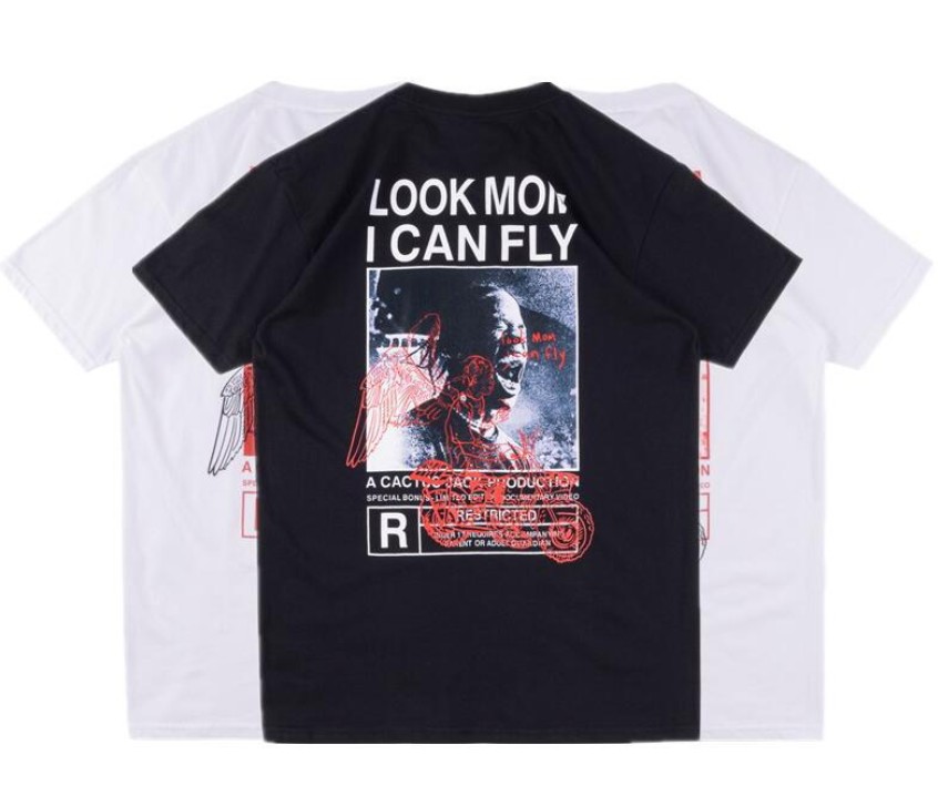 Travis Scott Jack T Shirts Cotton Tops Peripheral Tour Fashion Short Sleeve Casual Loose Oversized T-shirt for Men and Women High Street style, Black
Travis Scott Jack T Shirts Cotton Tops Peripheral Tour Fashion Short Sleeve Casual Loose Oversized T-shirt for Men and Women High Street style, Black
