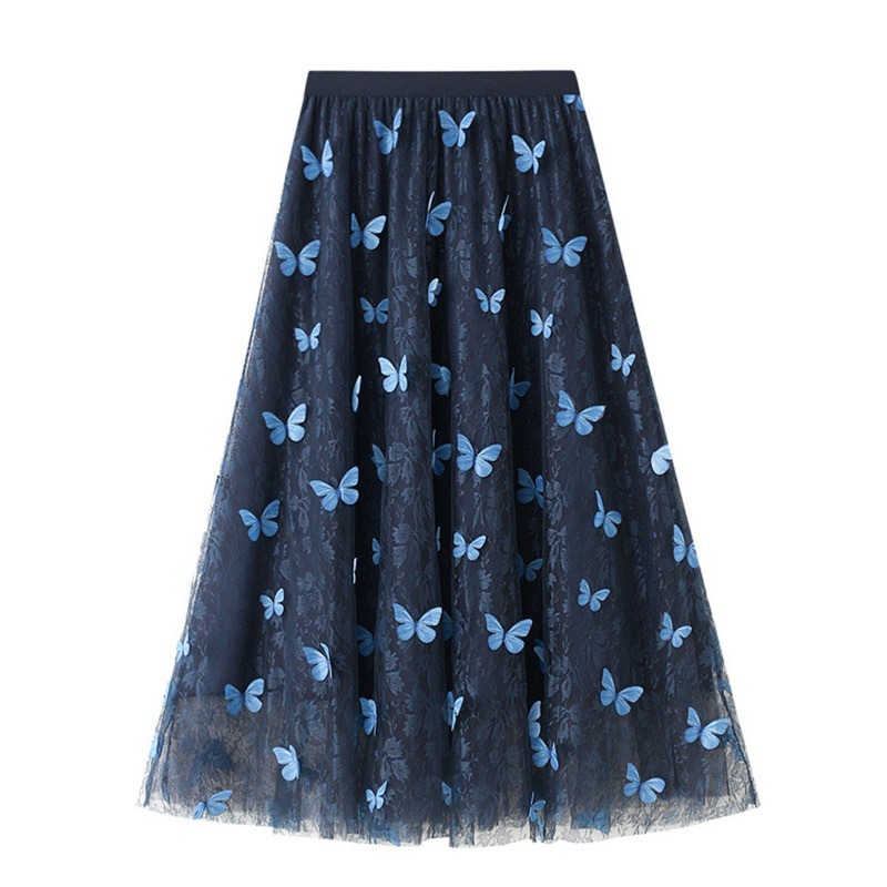 Womens butterfly printed A-line Pleated Skirts Black Tulle Skirt Women Spring Summer Fashion Elastic High Waist Mesh Tutu 210524, Gray
Womens butterfly printed A-line Pleated Skirts Black Tulle Skirt Women Spring Summer Fashion Elastic High Waist Mesh Tutu 210524, Gray