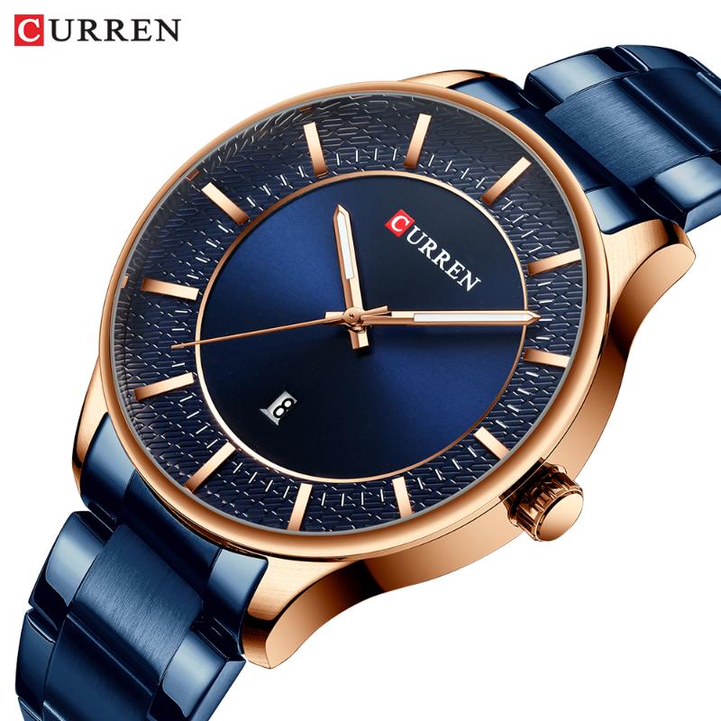 Wristwatches CURREN Top Marke Mann Uhren Uhr Mode Quarz Männer Business Stahl Armbanduhr Mit Datum Klassische Blau Männlichen, Slivery;brown
Wristwatches CURREN Top Marke Mann Uhren Uhr Mode Quarz Männer Business Stahl Armbanduhr Mit Datum Klassische Blau Männlichen, Slivery;brown