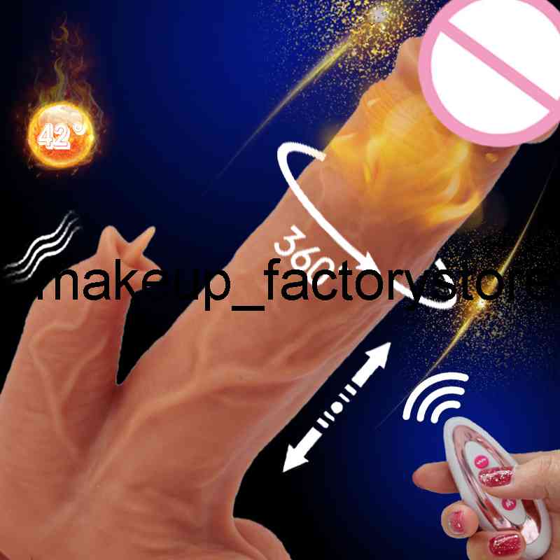 Sex toy massager Massage Telescopic Dildo Sex Machine Female Masturbators Vibrator for Women Sextoys Big Heating Clitoris Stimulator Fidget Toys