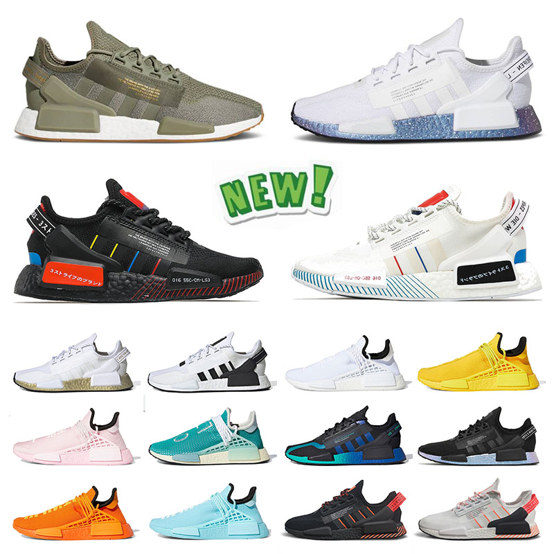 2021 Nmd R1 V2 Running Shoes Pharrell Williams Human Race Hu Trail Mens Womens Black Speckled White Aqua Tones Bright Yellow Legacy Green Ja
2021 Nmd R1 V2 Running Shoes Pharrell Williams Human Race Hu Trail Mens Womens Black Speckled White Aqua Tones Bright Yellow Legacy Green Ja