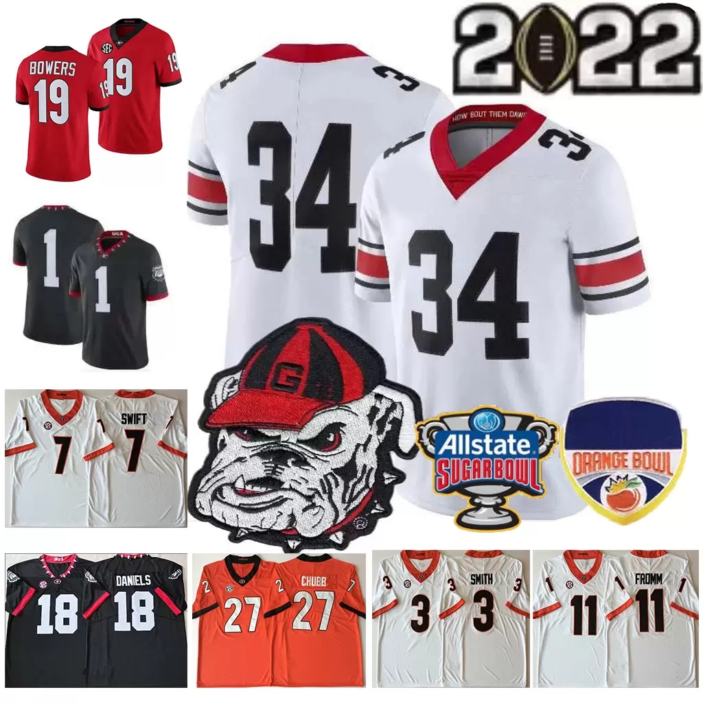 UGA Georgia Bulldogs College Football Jerseys Herschel Walker JT Daniels Brock Bowers Nick Chubb Jake Fromm DAndre Swift Roquan Smith DAVIS Rose Bowl Men, Colour 5
UGA Georgia Bulldogs College Football Jerseys Herschel Walker JT Daniels Brock Bowers Nick Chubb Jake Fromm DAndre Swift Roquan Smith DAVIS Rose Bowl Men, Colour 5