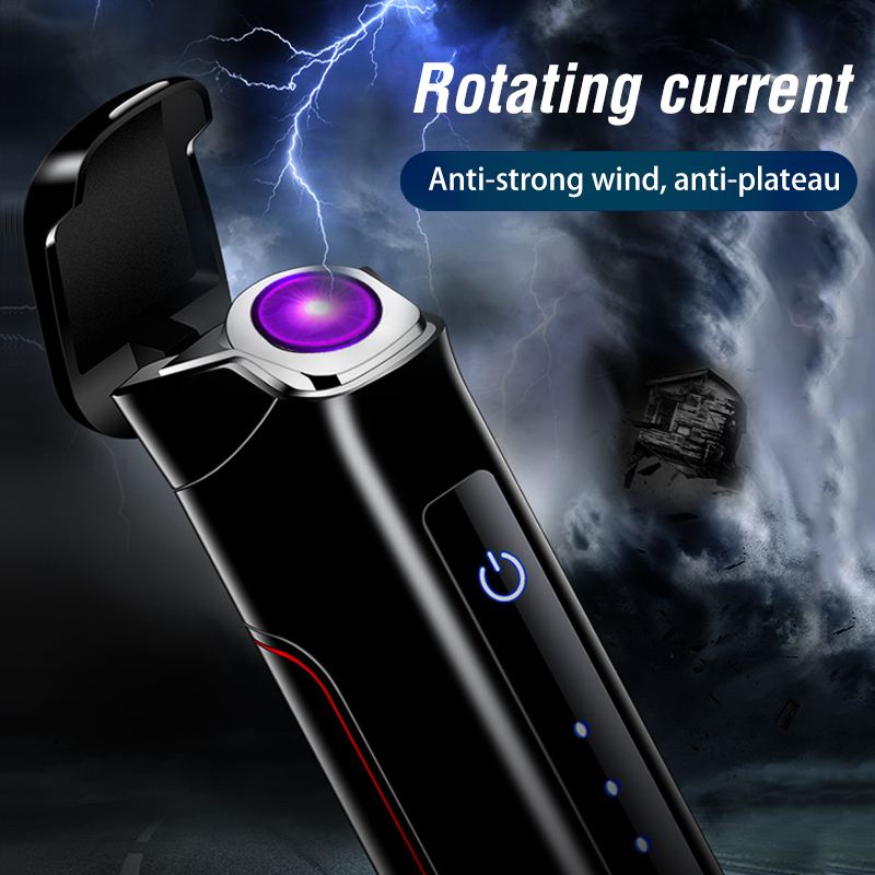 Unusua Rotating Pasma Arc ighter Battery Repaceabe Smart Touch USB Eectronic ighter Rechargeabe Windproof Gift for Men
Unusua Rotating Pasma Arc ighter Battery Repaceabe Smart Touch USB Eectronic ighter Rechargeabe Windproof Gift for Men