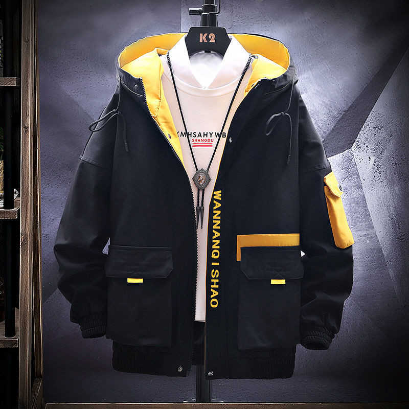 Winter Parka Men Windbreak Plus Velvet Thick Warm Windproof Hooded Anorak Jackets Men's Outwear Overcoat X0621, Beige
Winter Parka Men Windbreak Plus Velvet Thick Warm Windproof Hooded Anorak Jackets Men's Outwear Overcoat X0621, Beige