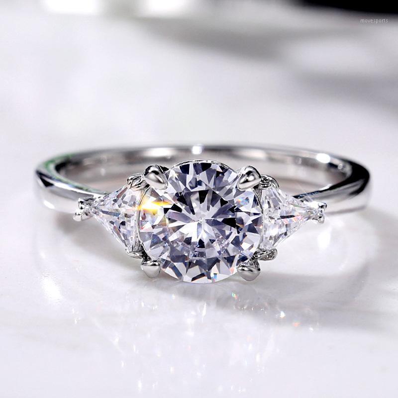 Wedding Rings Huitan High-quality Silver Plated Women Perfect Polished Brilliant Cubic Zirconia Anniversary Gift Fashion Jewelry1
Wedding Rings Huitan High-quality Silver Plated Women Perfect Polished Brilliant Cubic Zirconia Anniversary Gift Fashion Jewelry1
