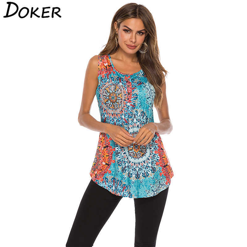 Summer Plus Size Print Sleeveless T-shirt Women O Neck Button Casual Tees Loose Tops Female Harajuku Cotton 210604, Color 2
Summer Plus Size Print Sleeveless T-shirt Women O Neck Button Casual Tees Loose Tops Female Harajuku Cotton 210604, Color 2