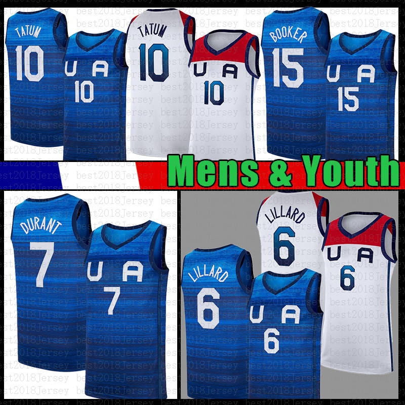 Basketball Jersey Team America 2021 USA Tokyo Summer Olympics Dark Blue White Damian 6 Lillard Kevin 7 Durant Jayson 10 Tatum Devin 15 Booker Champagne
Basketball Jersey Team America 2021 USA Tokyo Summer Olympics Dark Blue White Damian 6 Lillard Kevin 7 Durant Jayson 10 Tatum Devin 15 Booker Champagne