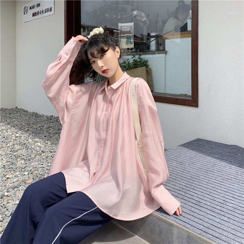 Retro 2021 Autumn Loose Casual All-match Long-sleeved Shirt Solid Color Blouse And Vest Women's Blouses & Shirts, Shirt and vest
Retro 2021 Autumn Loose Casual All-match Long-sleeved Shirt Solid Color Blouse And Vest Women's Blouses & Shirts, Shirt and vest