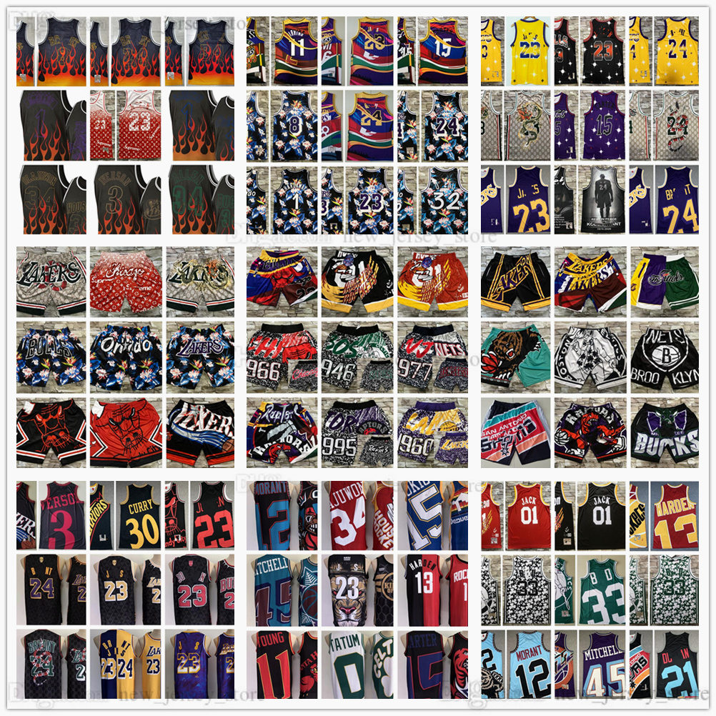 Digital Print Big Face Mitchell and Ness Retro Basketball Jerseys Morant McGrady Hardaway Luka Mutombo Doncic Tatum Smith Jokic Young Jersey Pocket Shorts
Digital Print Big Face Mitchell and Ness Retro Basketball Jerseys Morant McGrady Hardaway Luka Mutombo Doncic Tatum Smith Jokic Young Jersey Pocket Shorts