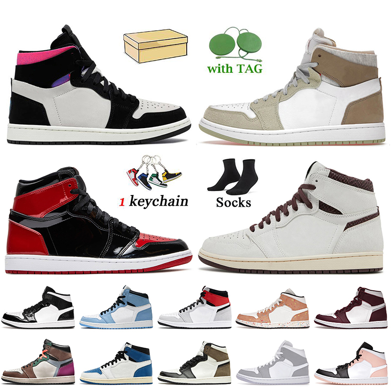 With Box 2022 Fashion Jumpman 1 Basketball Shoes Paris Saint Germain PSGs Olive Aura Patent Bred A Ma Maniere 1s Women Mens Sneakers Retro Sports Trainers Bordeaux, A39 tan gum 36-46
With Box 2022 Fashion Jumpman 1 Basketball Shoes Paris Saint Germain PSGs Olive Aura Patent Bred A Ma Maniere 1s Women Mens Sneakers Retro Sports Trainers Bordeaux, A39 tan gum 36-46