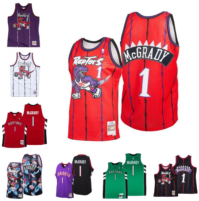 Stitched NBA jersey Toronto Raptors 1 Tracy McGrady Mitchell & Ness 1998-99-00 Hardwoods Classics retro basketball jerseys Men Women Youth S-6XL, Black;red
Stitched NBA jersey Toronto Raptors 1 Tracy McGrady Mitchell & Ness 1998-99-00 Hardwoods Classics retro basketball jerseys Men Women Youth S-6XL, Black;red