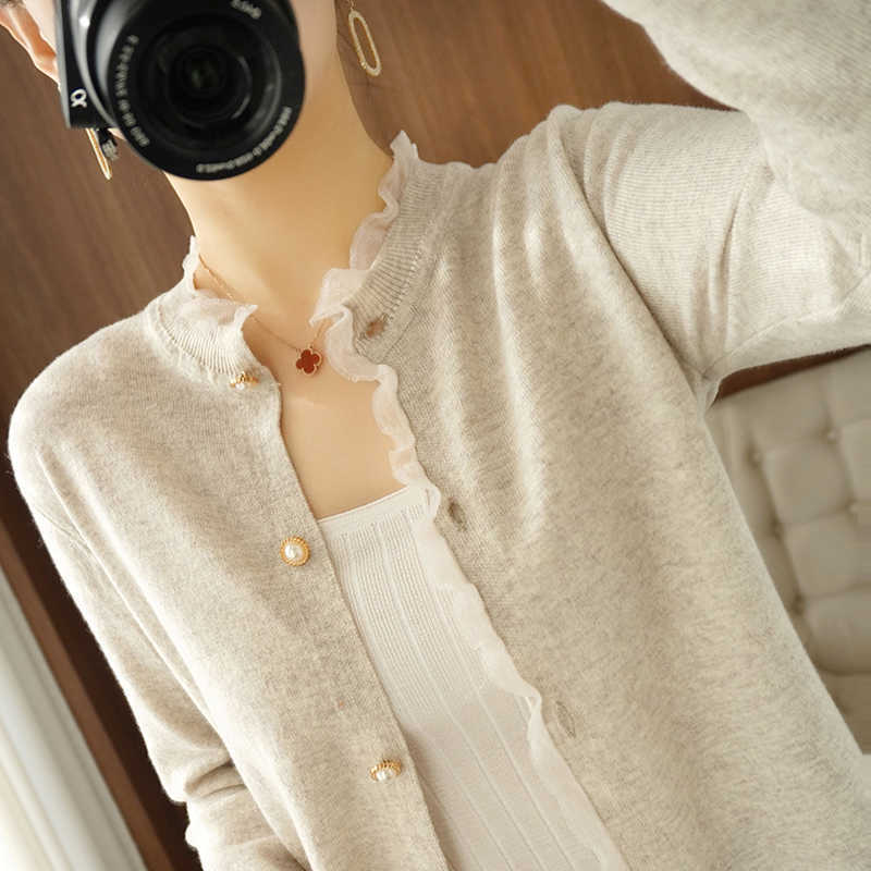 Korean Style O-neck Short short Knitted Sweaters Women Thin Cardigan Fashion Sleeve Sun Protection Crop Top Ropa Mujer 210604, Pink
Korean Style O-neck Short short Knitted Sweaters Women Thin Cardigan Fashion Sleeve Sun Protection Crop Top Ropa Mujer 210604, Pink