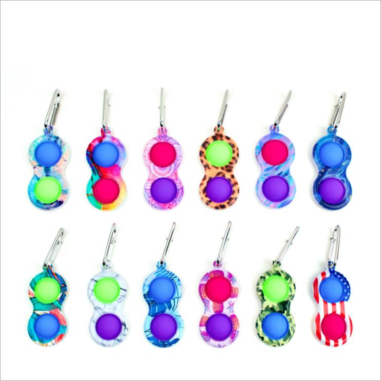 Fidget Simple Dimple Toy Keychain Party Gift Push Bubble Decompression Toys Sensory Autism Special Needs Anxiety Stress Reliever
Fidget Simple Dimple Toy Keychain Party Gift Push Bubble Decompression Toys Sensory Autism Special Needs Anxiety Stress Reliever