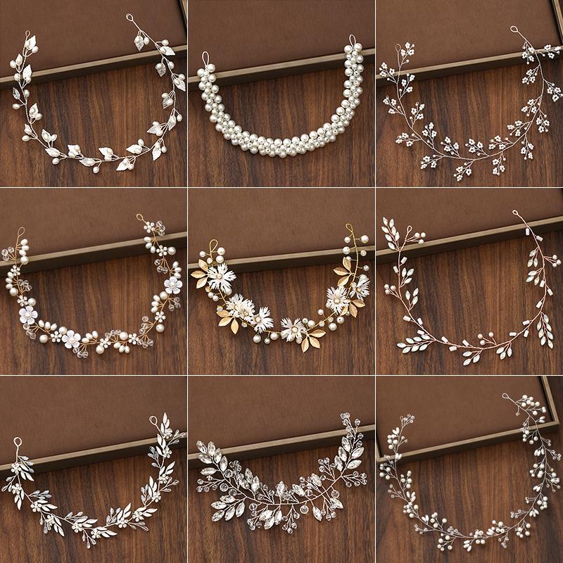 Other Bridal Headbands Wedding Hair Accessories Tiara Rhinestone Pearl Headband Women Jewelry Bride Handmade Accesories
Other Bridal Headbands Wedding Hair Accessories Tiara Rhinestone Pearl Headband Women Jewelry Bride Handmade Accesories