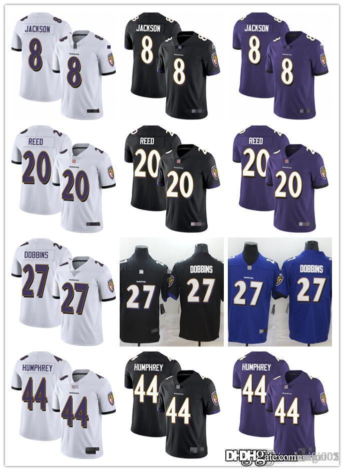 Mens Womens Youth Baltimore Ravens 8 Lamar Jackson 27 J.K. Dobbins 20 Ed Reed 44 Marlon Humphrey Football Jerseys, Black;red
Mens Womens Youth Baltimore Ravens 8 Lamar Jackson 27 J.K. Dobbins 20 Ed Reed 44 Marlon Humphrey Football Jerseys, Black;red