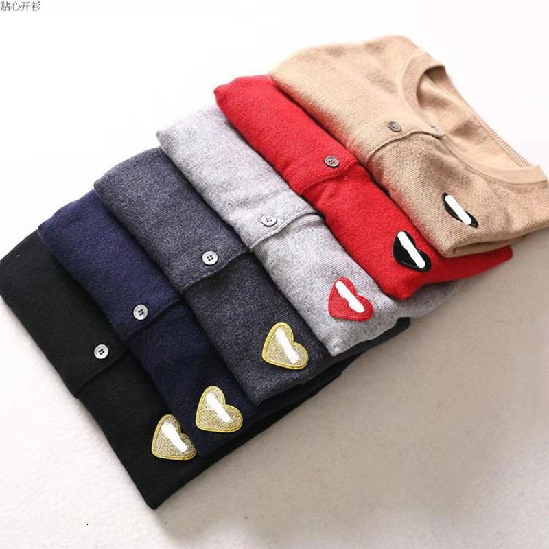 Play Love Cardigan Women's Spring and Autumn New Sweater Men's Kawawa Kubo Knitting Top Couple Parent Child Coat, Camel + black heart
Play Love Cardigan Women's Spring and Autumn New Sweater Men's Kawawa Kubo Knitting Top Couple Parent Child Coat, Camel + black heart