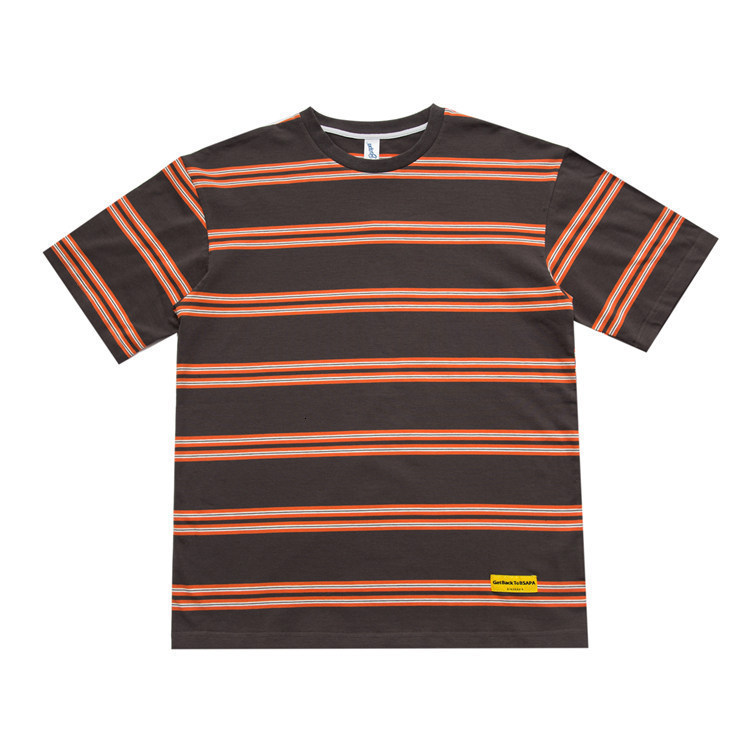 fashion t shirt 2021 summer men's short sleeve brand ins neutral wind contrast stripe for men, White;black
fashion t shirt 2021 summer men's short sleeve brand ins neutral wind contrast stripe for men, White;black