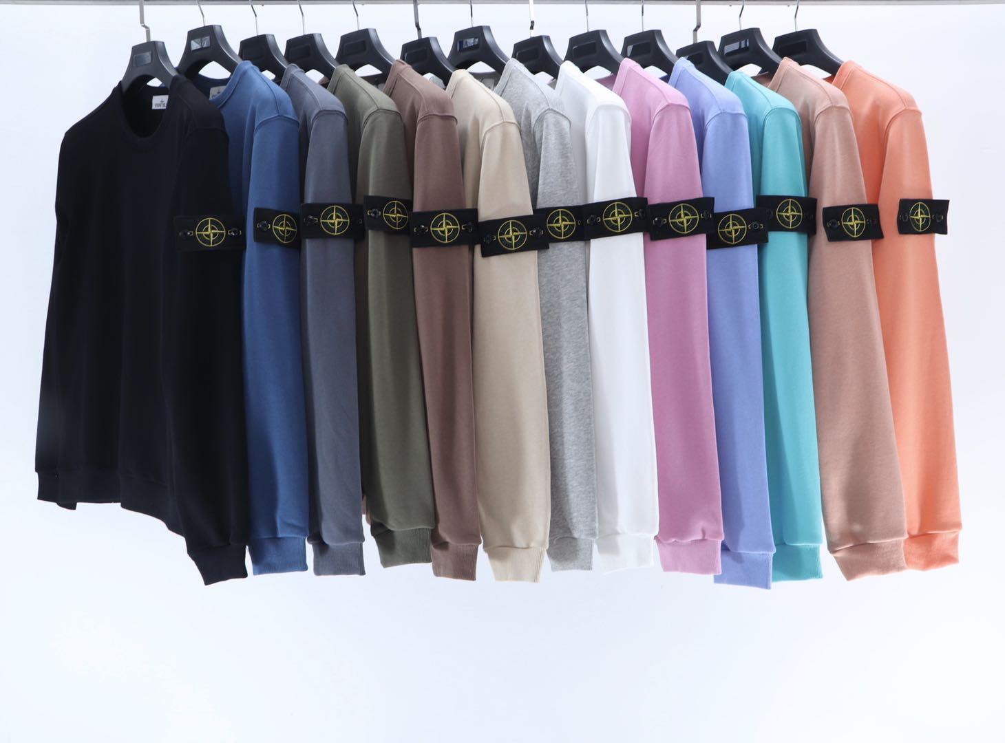 21SS STONE Spring ISLAND Long sleeve Tees Sweatshirts embroidered men women round neck couple casual designer 0283, Black
21SS STONE Spring ISLAND Long sleeve Tees Sweatshirts embroidered men women round neck couple casual designer 0283, Black