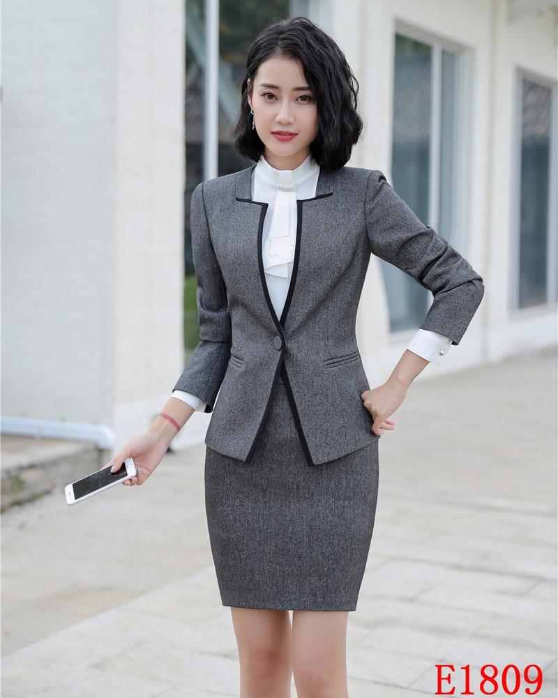 Women' Suits & Blazers Formal Grey Blazer Women Skirt Work Wear Jacket Sets Ladies Business Office Uniform Styles OL, Black
Women' Suits & Blazers Formal Grey Blazer Women Skirt Work Wear Jacket Sets Ladies Business Office Uniform Styles OL, Black
