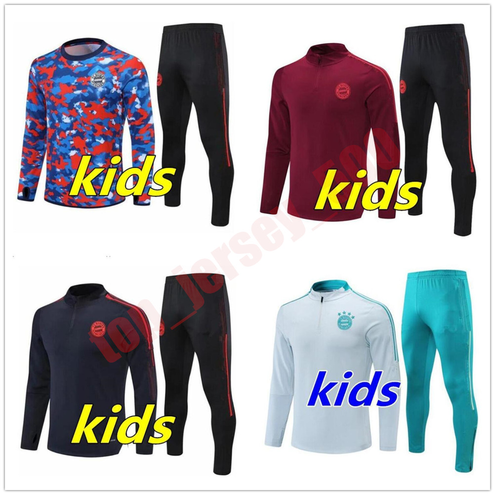 New 21 22 kids kit Bayern Long sleeve tracksuit jacket survetement 2021 2022 sane LEWANDOWSKI GNABRY MULLER KIMMICH munich football jackets soccer training suit, As shown in illustration
New 21 22 kids kit Bayern Long sleeve tracksuit jacket survetement 2021 2022 sane LEWANDOWSKI GNABRY MULLER KIMMICH munich football jackets soccer training suit, As shown in illustration
