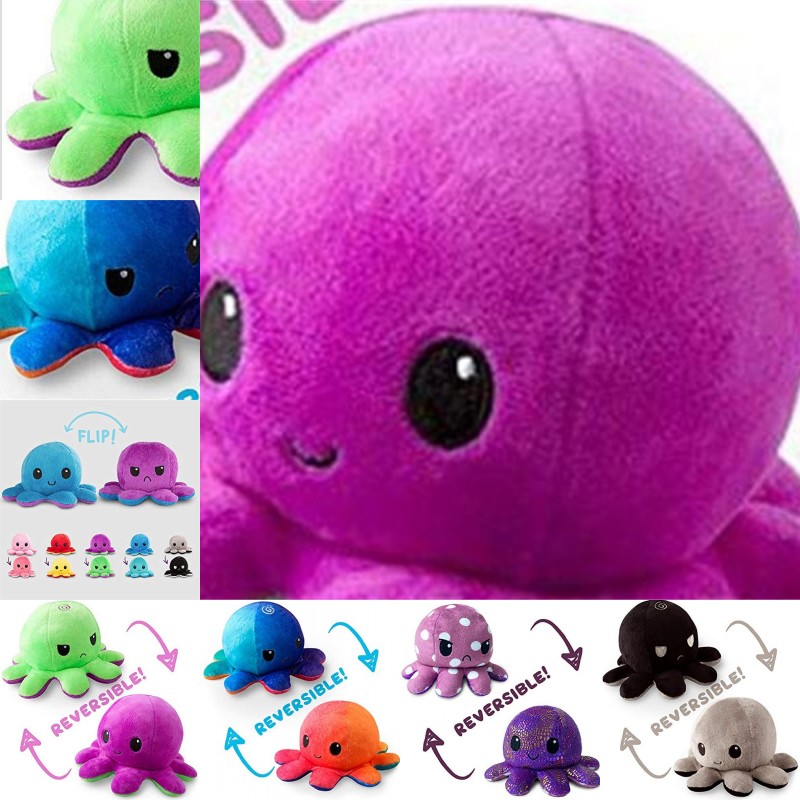 Flip Octopu Plush Stuffed Toy Pieuvre Reversible cute Doll Double-sided Flip Plush Octopu Toy Peluche Child Christmas Birthday Gift 1138 X2
Flip Octopu Plush Stuffed Toy Pieuvre Reversible cute Doll Double-sided Flip Plush Octopu Toy Peluche Child Christmas Birthday Gift 1138 X2