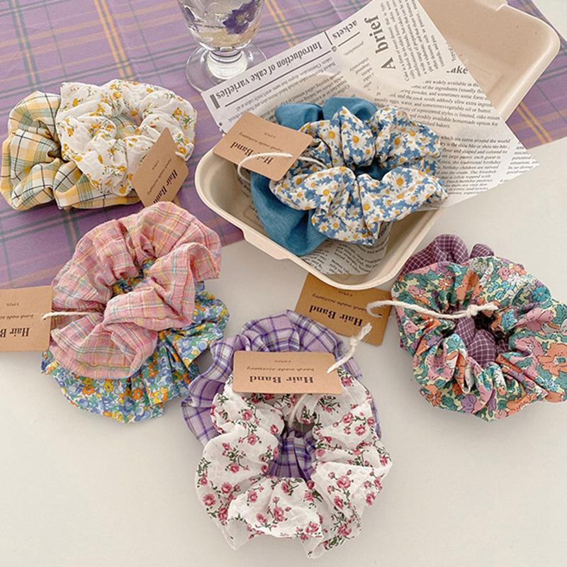 Hair Accessories Flower Print Band Women Scrunchies Elastic Ties Girs Ponytail Holder Fashion
Hair Accessories Flower Print Band Women Scrunchies Elastic Ties Girs Ponytail Holder Fashion